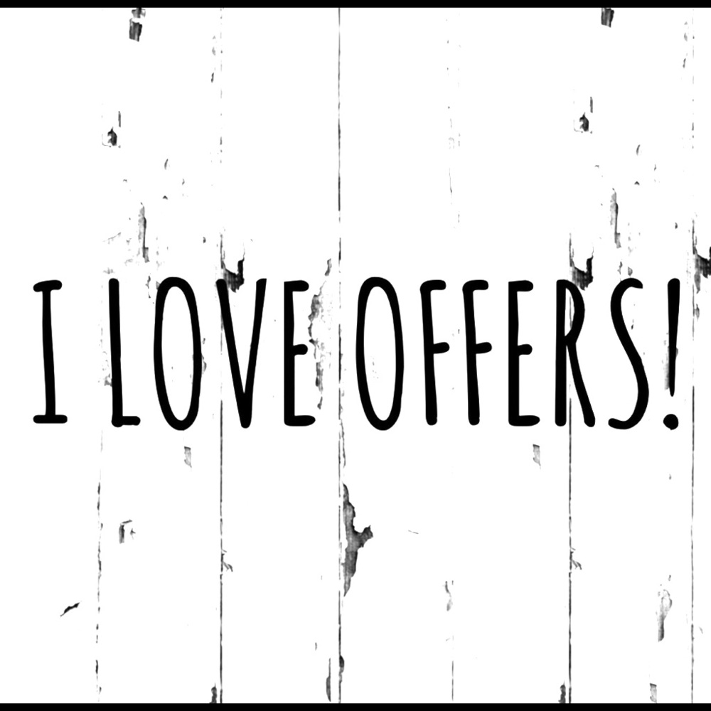 All reasonable offers will be accepted!